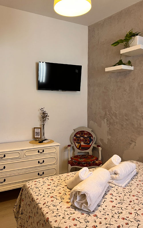 Habitación Hostal Trafalgar Barbate - alojamiento económico en Cádiz