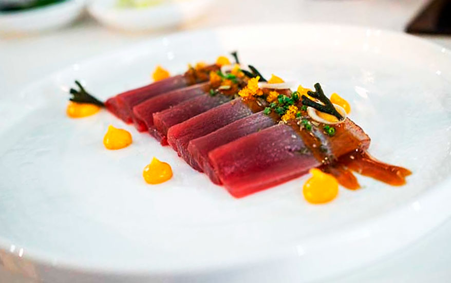 Tapa de atún rojo en Barbate