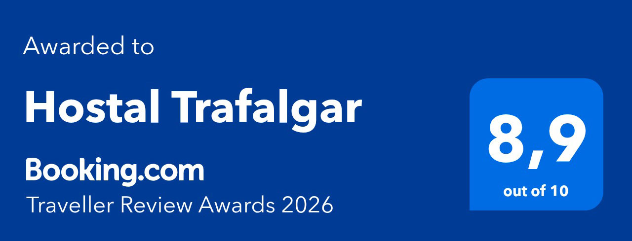 premio a la excelencia de 2026 de booking a hostal trafalgar
